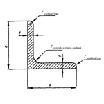 Tyče rovnoramenného průřezu L